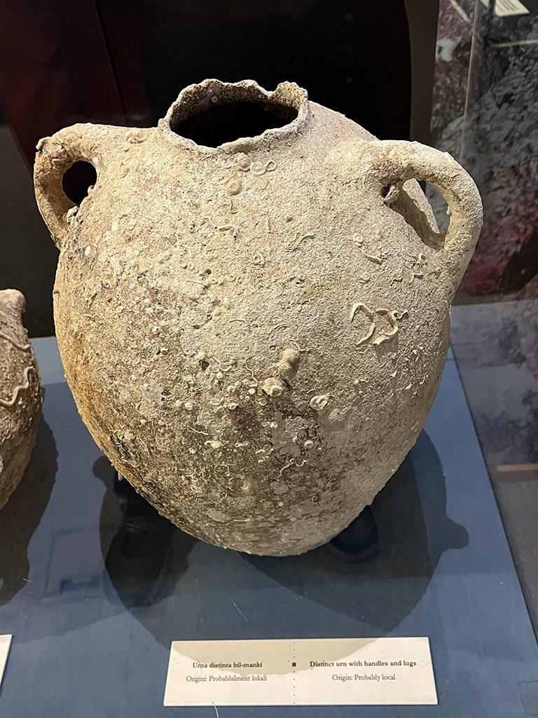 Gozo, a Phoenician period shipwreck that sank about 700 BC. - Gozo wreck cargo